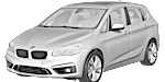 BMW F45 B2874 Fault Code